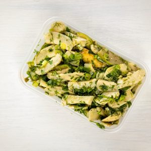 AVOKADOLU ENGİNAR SALATA - Görsel 1